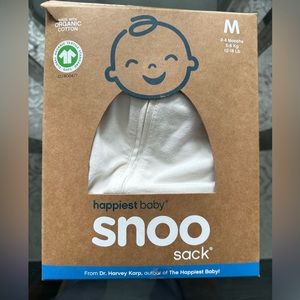 Happiest Baby SNOO Organic Sleep Sack in Cream - Size M